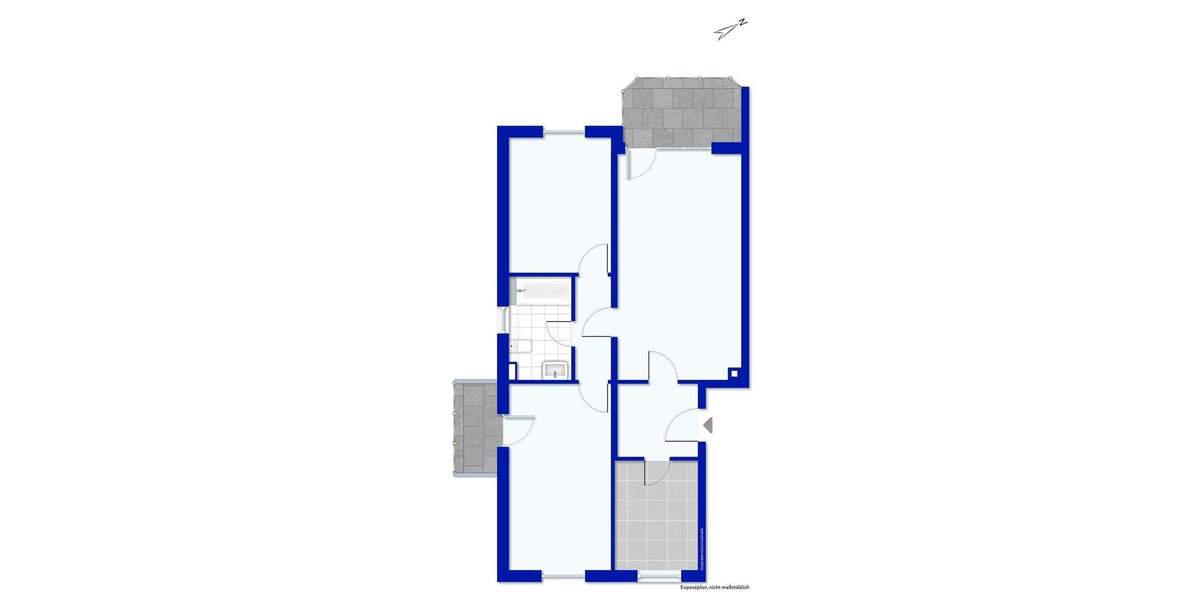 Etagenwohnung Bayreuth Roter Hügel - 3 Zimmer, 76 m&sup2;, 250.000&euro; | Angebot:25743807