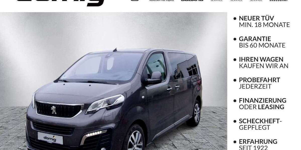 Peugeot Traveller 63.500 km 33.900 &euro; Himmelkron 95502