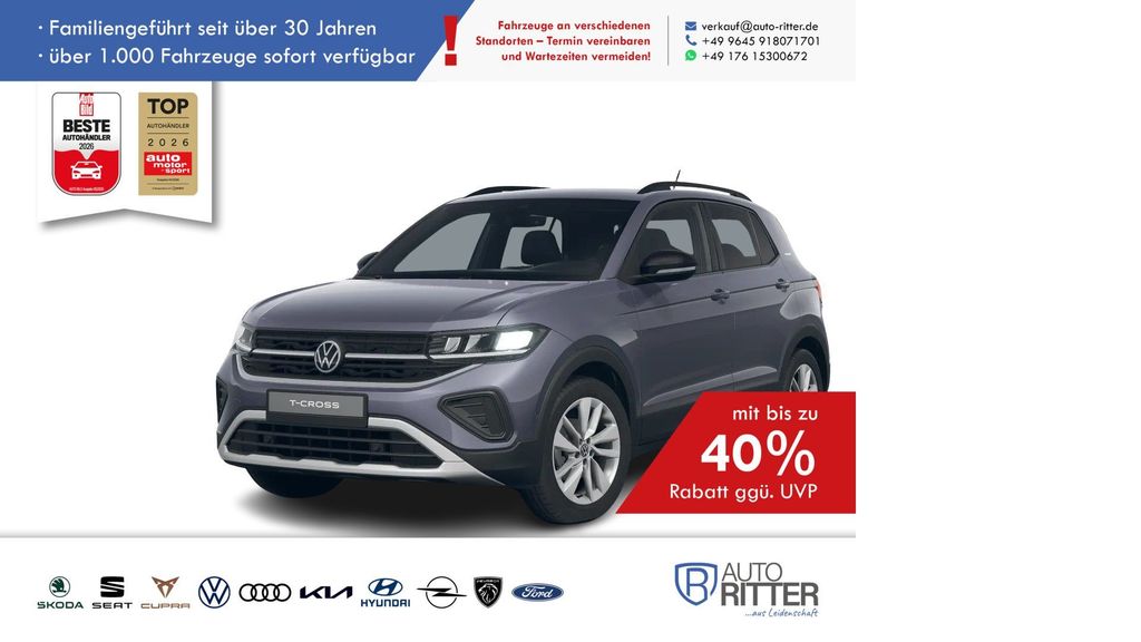 VW T-Cross 20.000 km 26.190 &euro; Eschenbach 92676