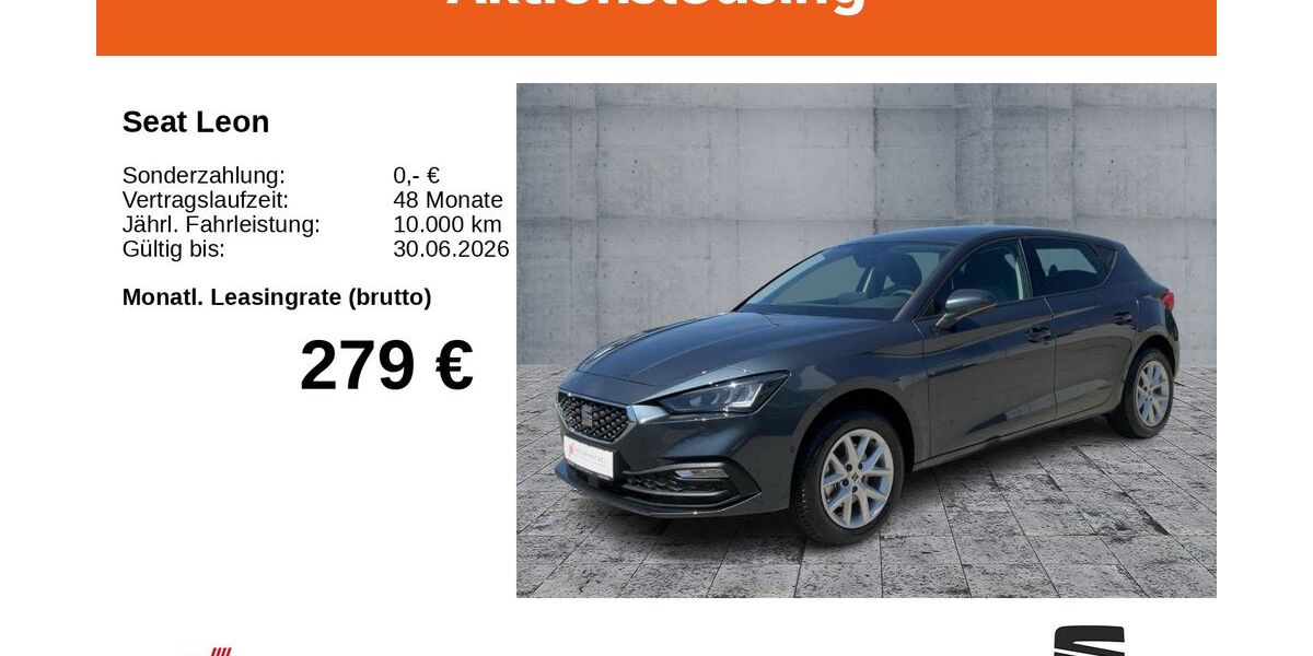 Seat Leon 2.500 km 28.590 &euro; Bayreuth 95448