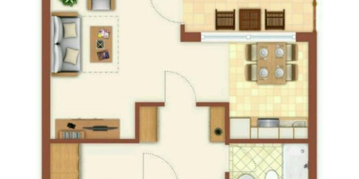 Erdgeschoßwohnung Bayreuth City - 1 Zimmer, 37 m&sup2;, 159.000&euro; | Angebot:25254677