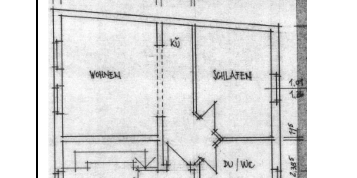 Etagenwohnung Eschenbach in der Oberpfalz - 2 Zimmer, 53 m&sup2;, 566&euro; | Angebot:24597873