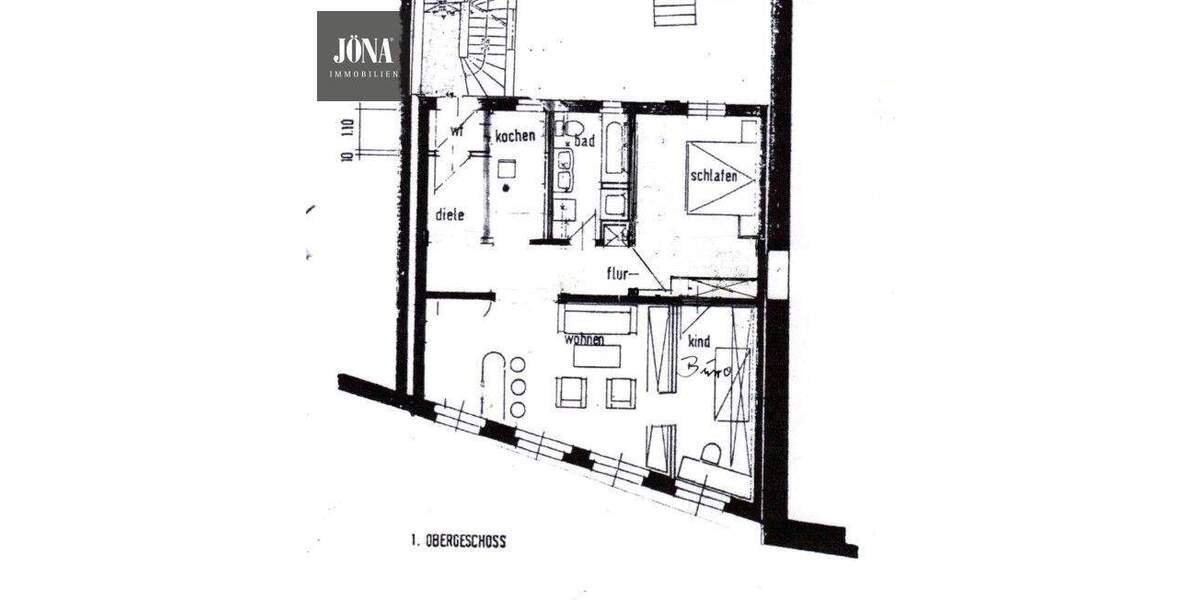 Etagenwohnung Bad Berneck im Fichtelgebirge Bad Berneck - 3 Zimmer, 82 m&sup2;, 149.000&euro; | Angebot:25665679