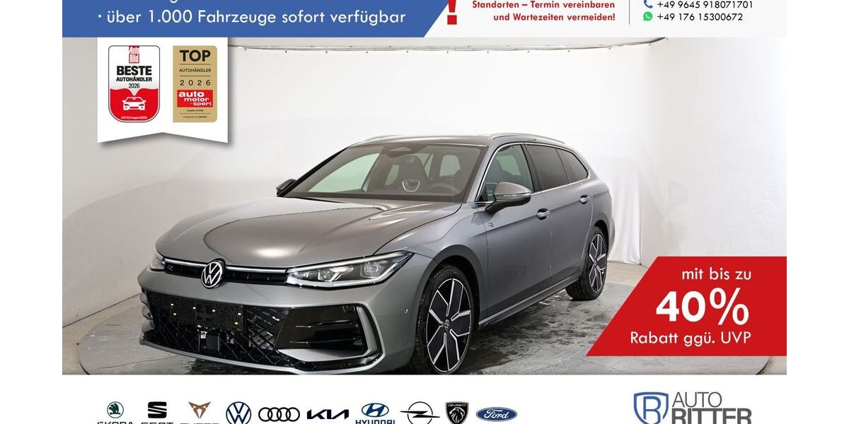 VW Passat Alltrack 14.000 km 54.390 &euro; Eschenbach 92676