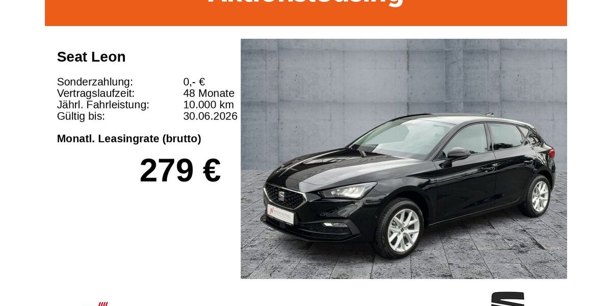 Seat Leon 1.500 km 28.990 &euro; Bayreuth 95448