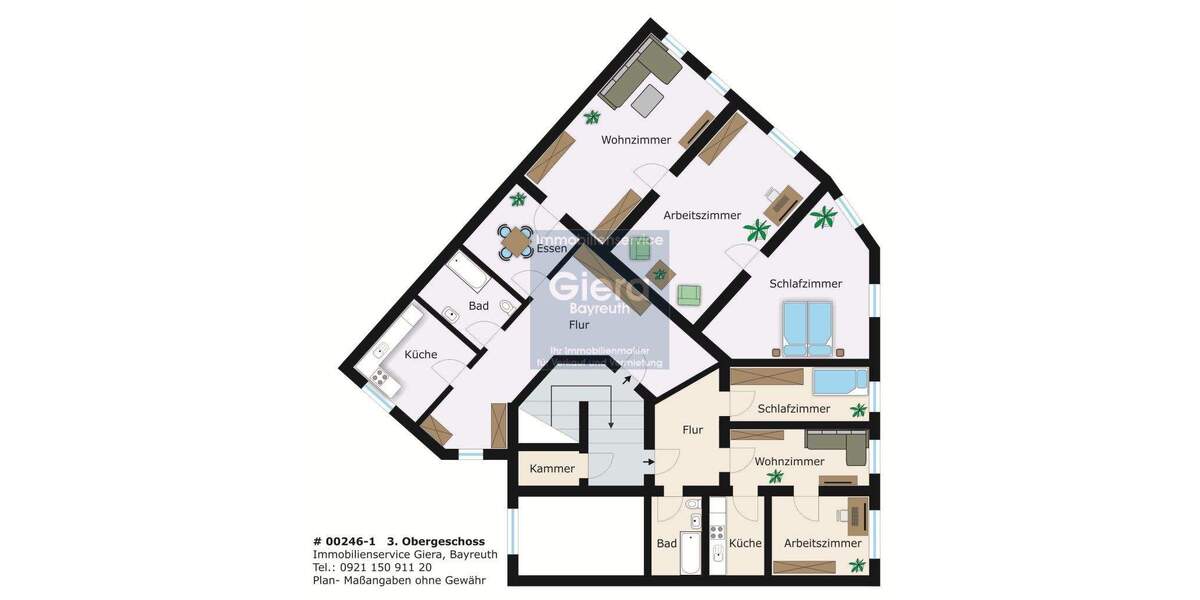 Mehrfamilienhaus, Wohnhaus Bayreuth Gartenstadt - 1 Zimmer, 950.000&euro; | Angebot:25796144