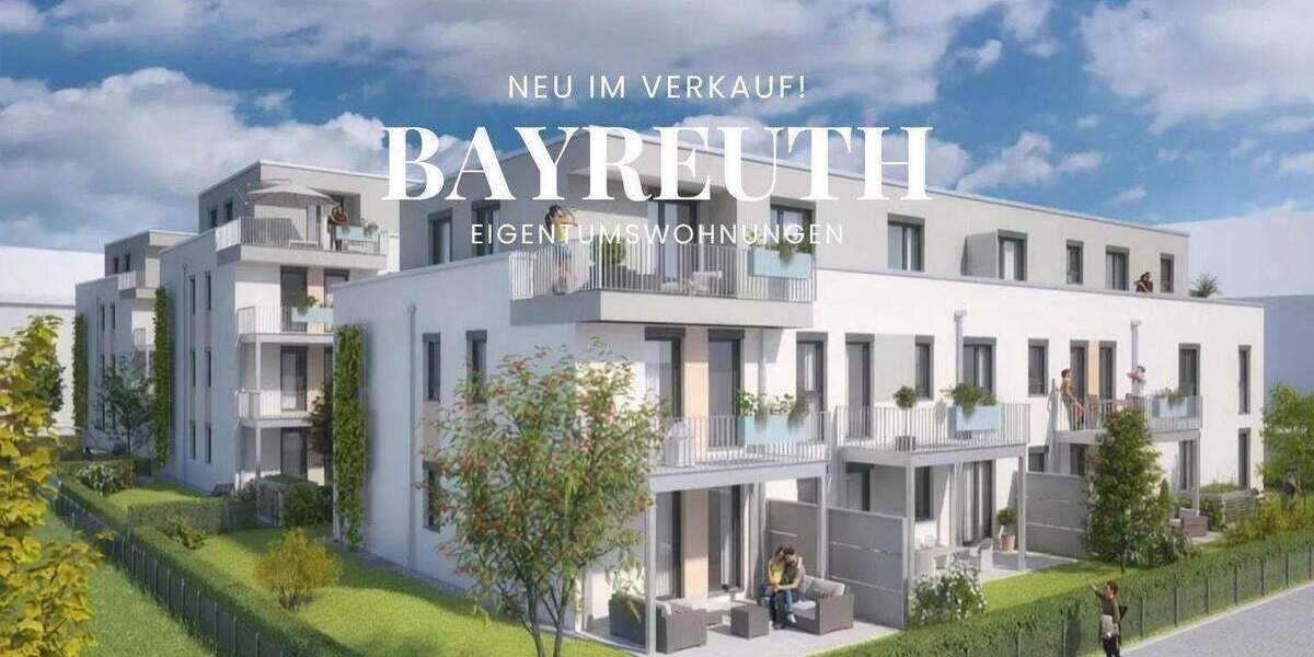 Etagenwohnung Bayreuth Kreuzstein - 3 Zimmer, 76 m&sup2;, 401.344&euro; | Angebot:26258875