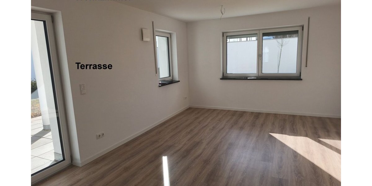 Besondere Möglichkeit: Große 4-Zi-Neubau-Whg WFL ca. 114 m² mit Terrasse und Gartenanteil Energiesparhaus ab 01.03.2026 zu vermieten. - Erdgeschoßwohnung Kemnath Beste Lage | Angebot:23711103