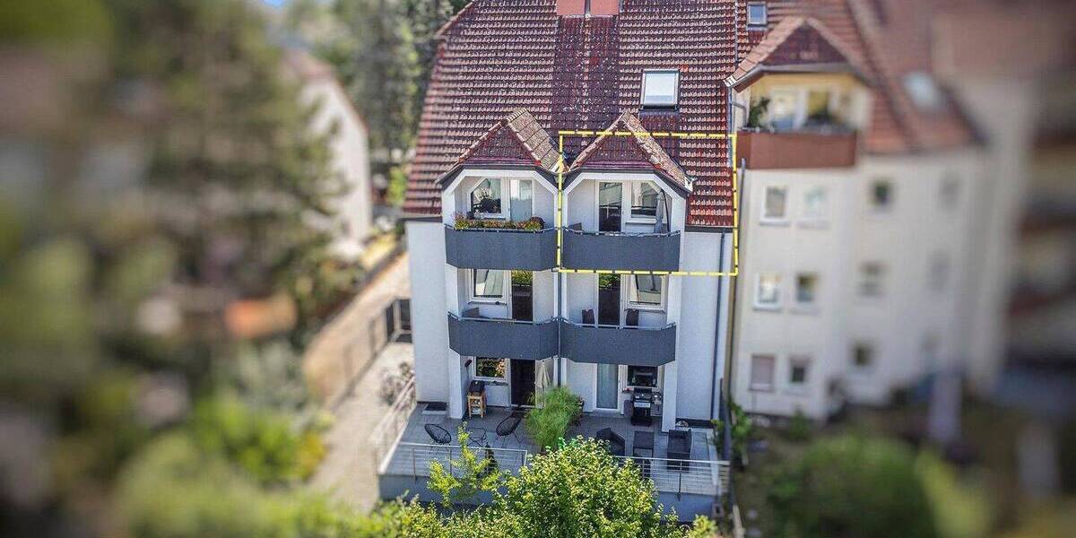Etagenwohnung Bayreuth City - 2 Zimmer, 45 m&sup2;, 1.040&euro; | Angebot:26791681