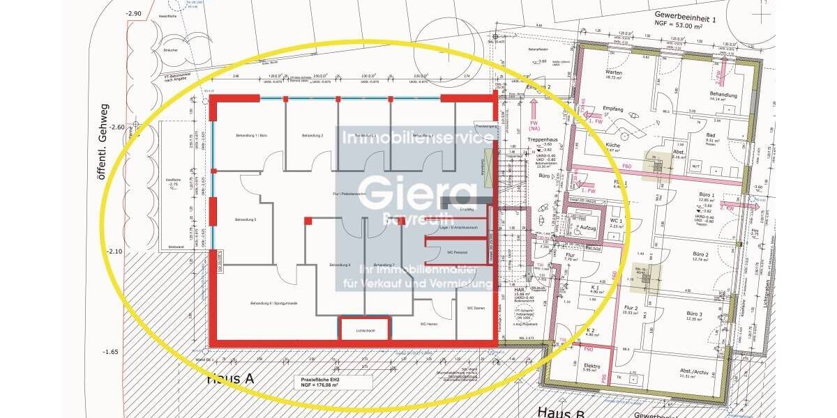 Gewerbeobjekt Heinersreuth Hahnenhof - 2.200&euro; | Angebot:26064138