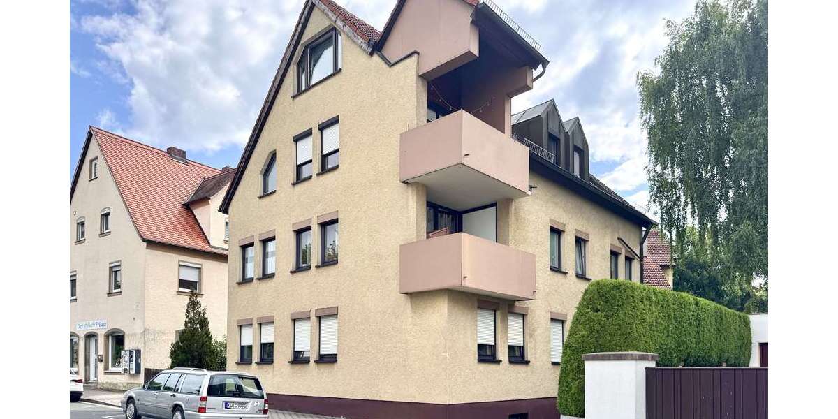 Etagenwohnung Bayreuth Bernecker Straße / Insel / Riedelsberg - 1.5 Zimmer, 52 m&sup2;, 185.000&euro; | Angebot:21504603