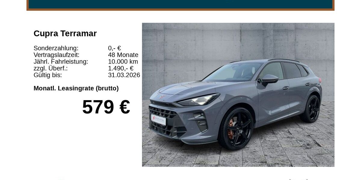 Cupra Terramar 1.500 km 51.390 &euro; Bayreuth 95448