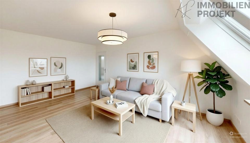 Dachgeschoßwohnung Bayreuth City - 3 Zimmer, 67 m&sup2;, 860&euro; | Angebot:25978582