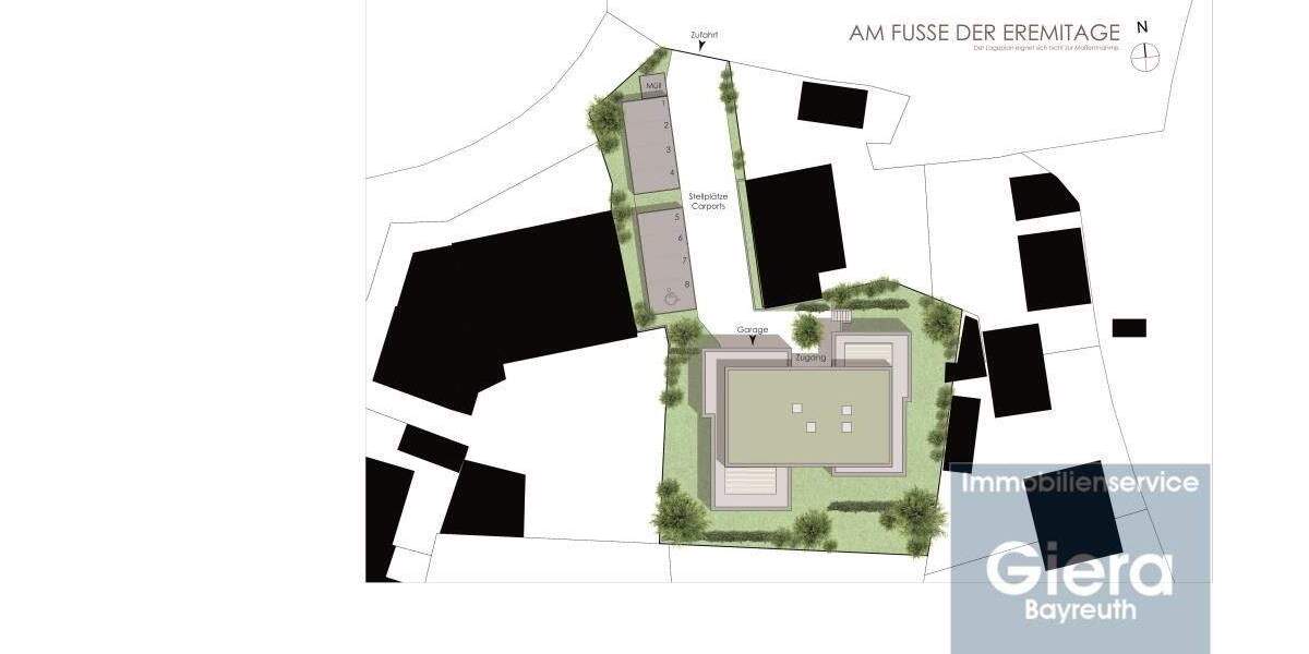 Etagenwohnung Bayreuth St. Johannis - 2 Zimmer, 57 m&sup2;, 317.607&euro; | Angebot:25725810