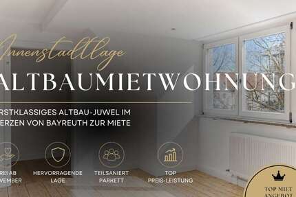 Wohnung Bayreuth City - 3 Zimmer, 64 m&sup2;, 924&euro; | Angebot:27320631