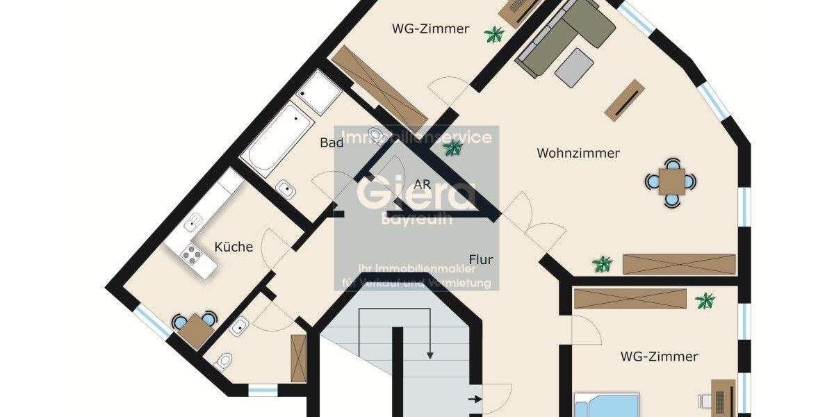 Mehrfamilienhaus, Wohnhaus Bayreuth Gartenstadt - 1 Zimmer, 950.000&euro; | Angebot:25796144