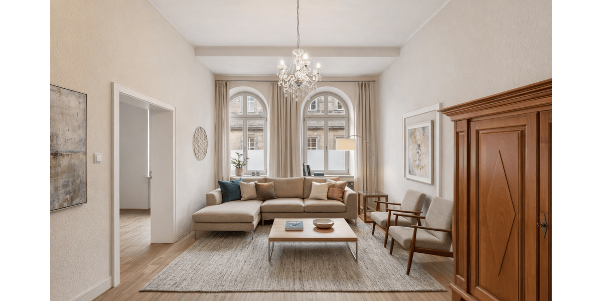 Etagenwohnung Bayreuth City - 3 Zimmer, 83 m&sup2;, 264.000&euro; | Angebot:26752325