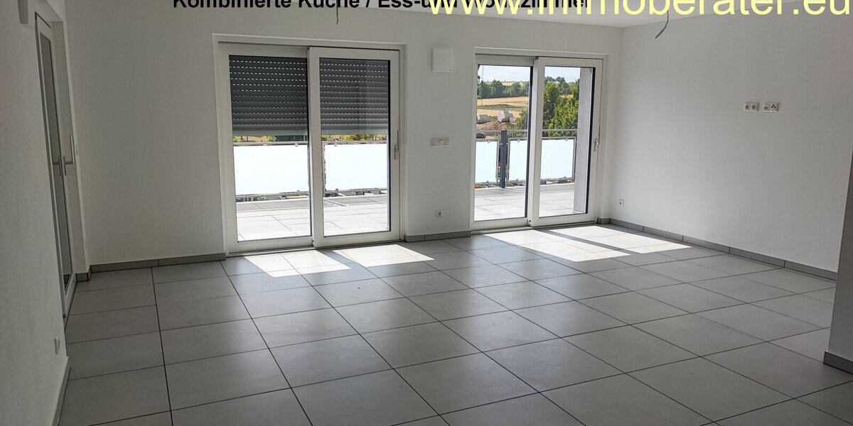 Optimal für Single oder Paar! Exclusive 2-Zimmer-Penthouse-Wohnung große West-Terrasse 3. OG Energiesparhaus KfW-40 Videobegehung!. - Einfamilienhaus Kemnath | Angebot:24548861