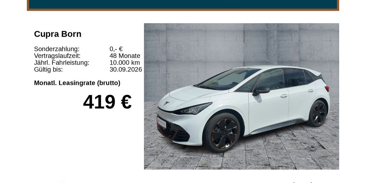 Cupra Born 1.500 km 38.790 &euro; Bayreuth 95448