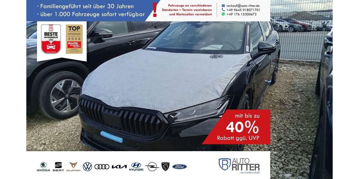 Skoda Superb 1.499 km 49.890 &euro; Eschenbach 92676