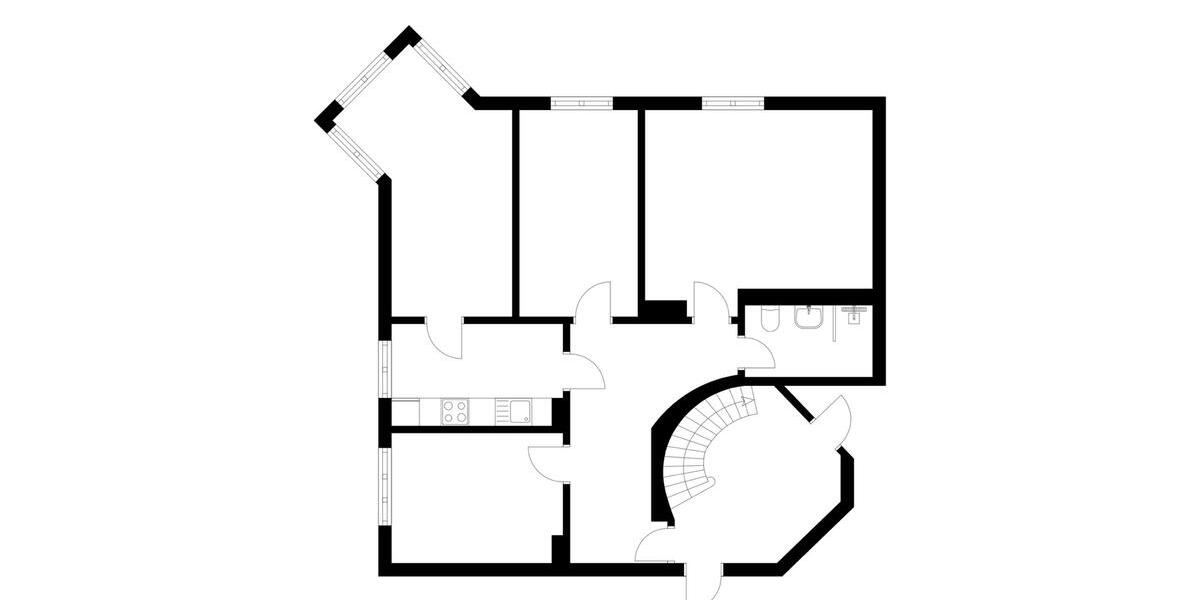 Etagenwohnung Bayreuth Altstadt - 4 Zimmer, 86 m&sup2;, 380.000&euro; | Angebot:26470228