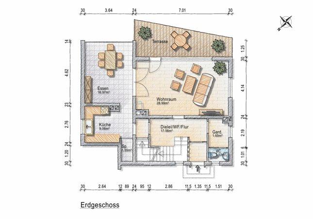 Einfamilienhaus Hollfeld - 5 Zimmer, 160 m&sup2;, 580.000&euro; | Angebot:26979839