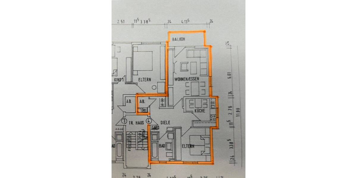 Etagenwohnung Mainleus - 2 Zimmer, 60 m&sup2;, 590&euro; | Angebot:26933611