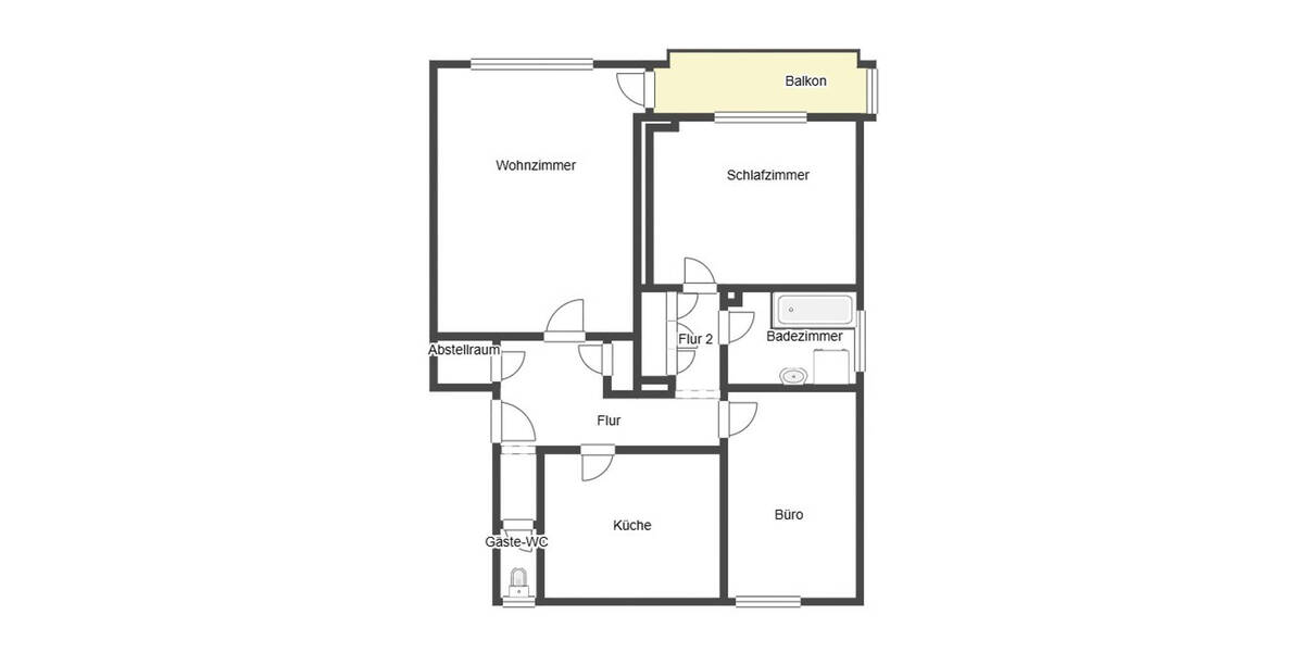 Einfamilienhaus Bayreuth Kreuzstein - 3 Zimmer, 222.000&euro; | Angebot:26204630