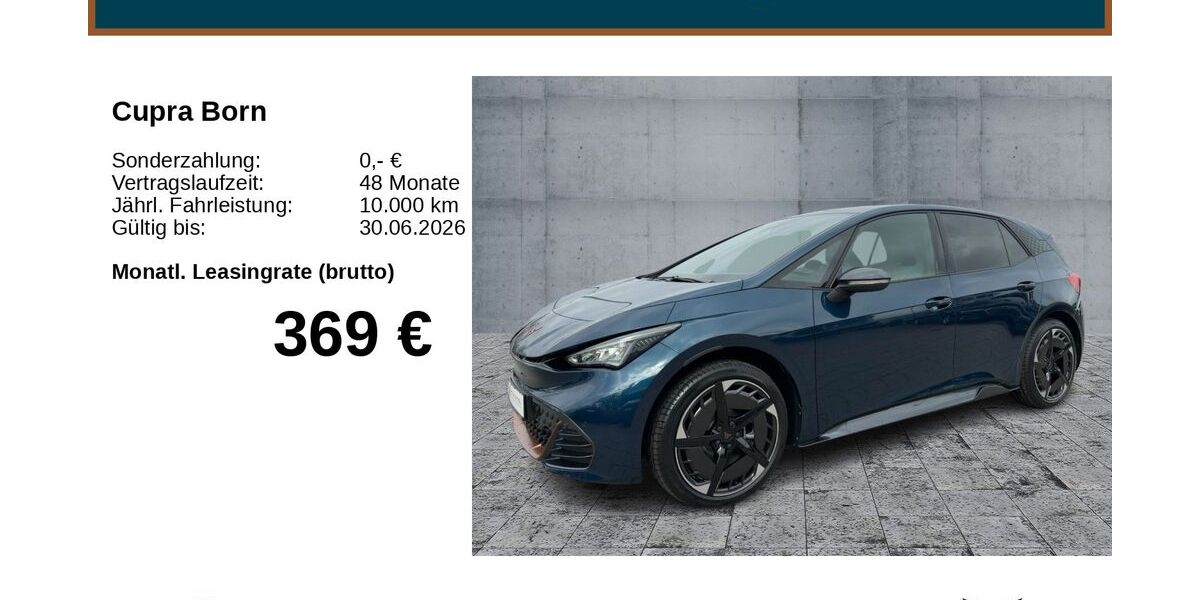 Cupra Born 1.500 km 43.490 &euro; Bayreuth 95448