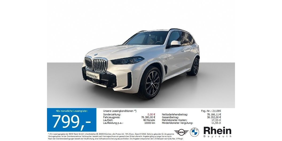 BMW X5 23.012 km 75.810 &euro; Bayreuth 95447