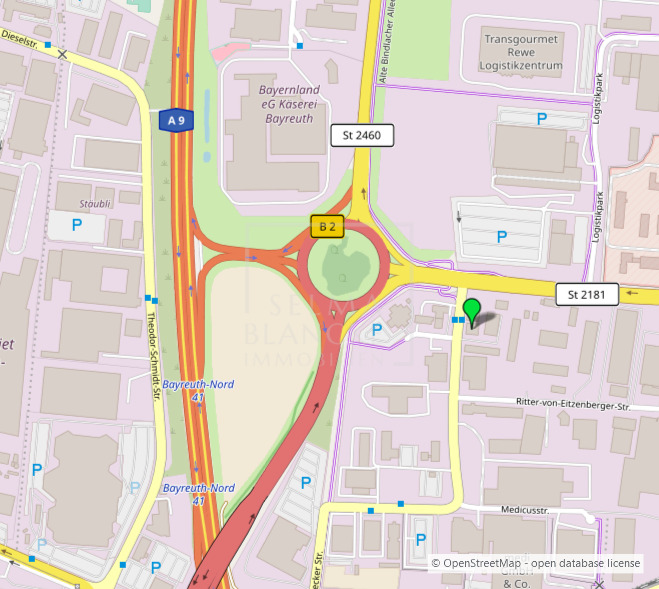 Gewerbeobjekt Bayreuth Industriegebiet - 3 Zimmer, 625&euro; | Angebot:25675576