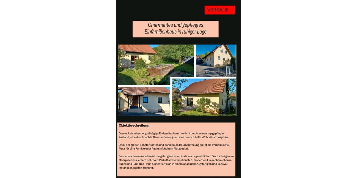 Einfamilienhaus Bad Berneck im Fichtelgebirge - 7 Zimmer, 176 m&sup2;, 479.000&euro; | Angebot:27082040