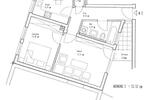 Terrassenwohnung Bayreuth City - 2 Zimmer, 56 m&sup2;, 205.000&euro; | Angebot:26904595