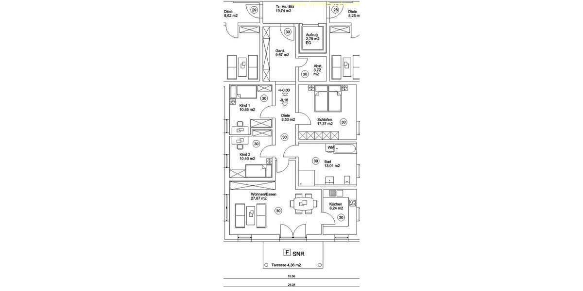 Besondere Möglichkeit: Große 4-Zi-Neubau-Whg WFL ca. 114 m² mit Terrasse und Gartenanteil Energiesparhaus ab 01.03.2026 zu vermieten. - Erdgeschoßwohnung Kemnath Beste Lage | Angebot:23711103