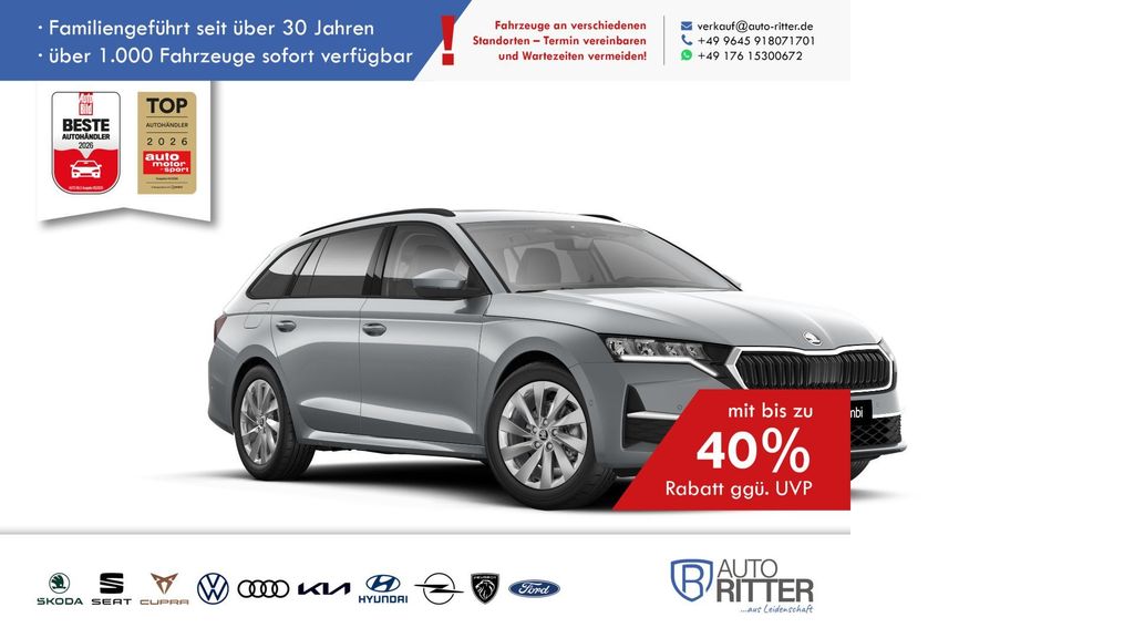 Skoda Octavia 1.529 km 37.690 &euro; Eschenbach 92676