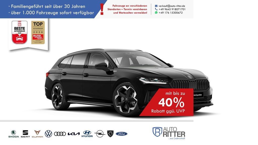 Skoda Superb 1.346 km 49.290 &euro; Eschenbach 92676