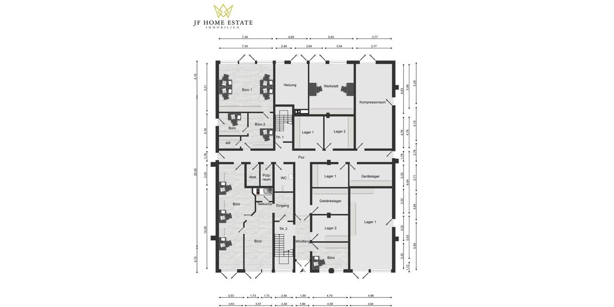 Gewerbeobjekt Bindlach - 1.050&euro; | Angebot:23602291