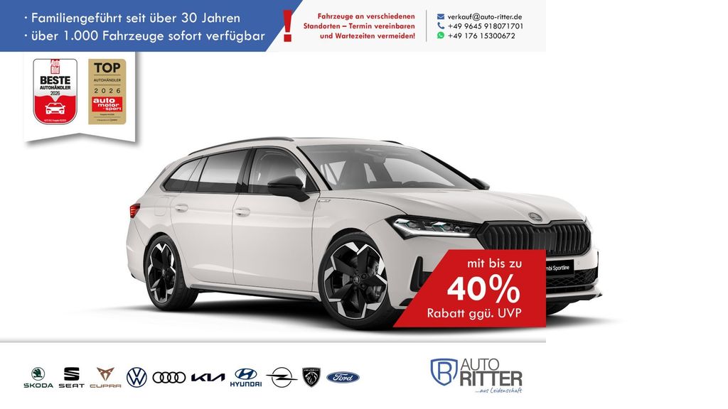 Skoda Superb 1.064 km 51.990 &euro; Eschenbach 92676