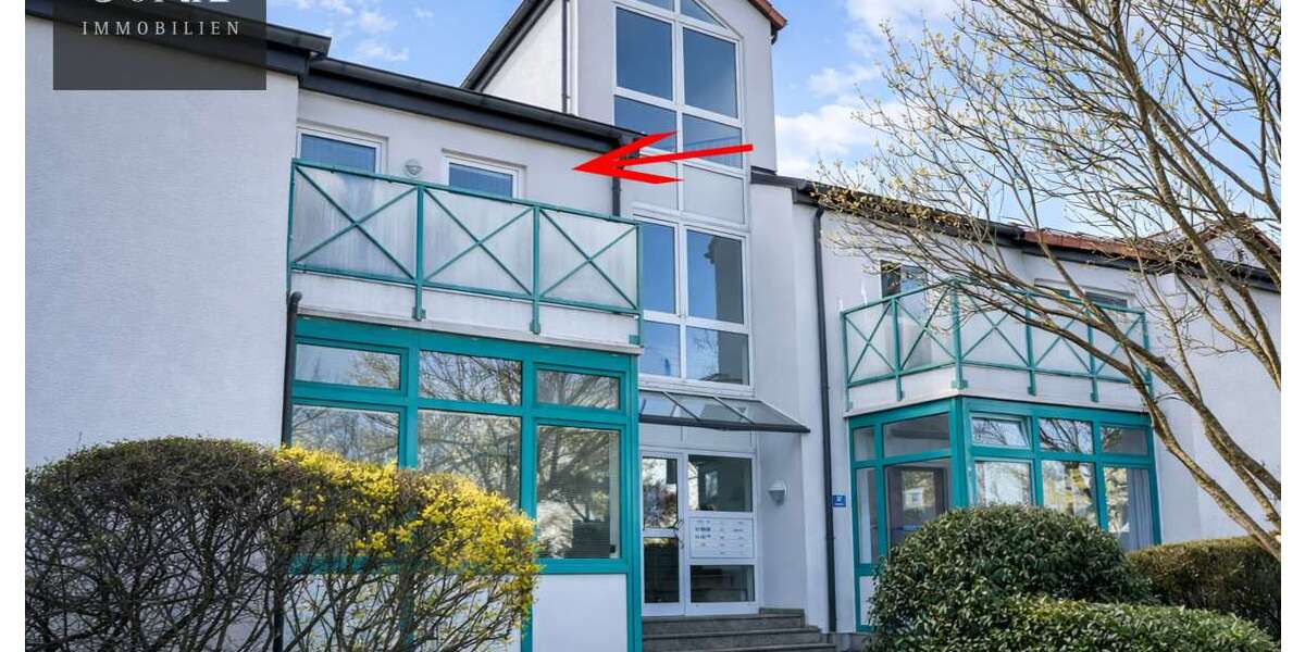 Etagenwohnung Bayreuth Meyernberg - 1.5 Zimmer, 36 m&sup2;, 129.500&euro; | Angebot:26287271