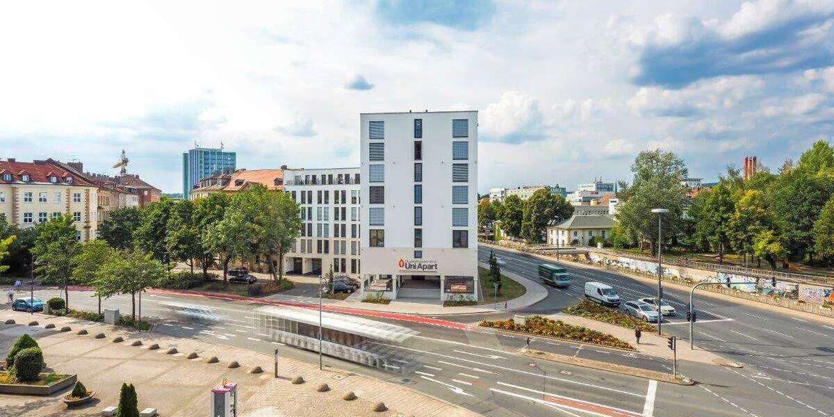 Etagenwohnung Bayreuth City - 1 Zimmer, 20 m&sup2;, 107.500&euro; | Angebot:27108826