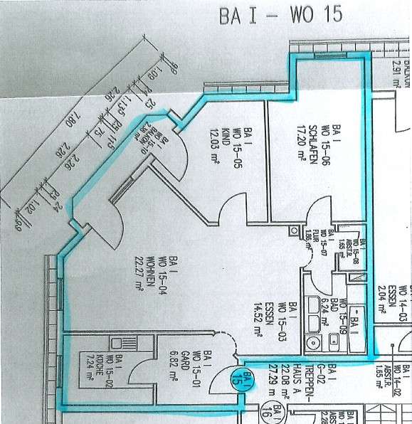 Etagenwohnung Kulmbach Blaich - 3 Zimmer, 91 m&sup2;, 168.886&euro; | Angebot:26807540