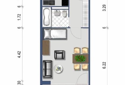 Wohnung Bindlach - 1 Zimmer, 32 m&sup2;, 84.000&euro; | Angebot:23529983