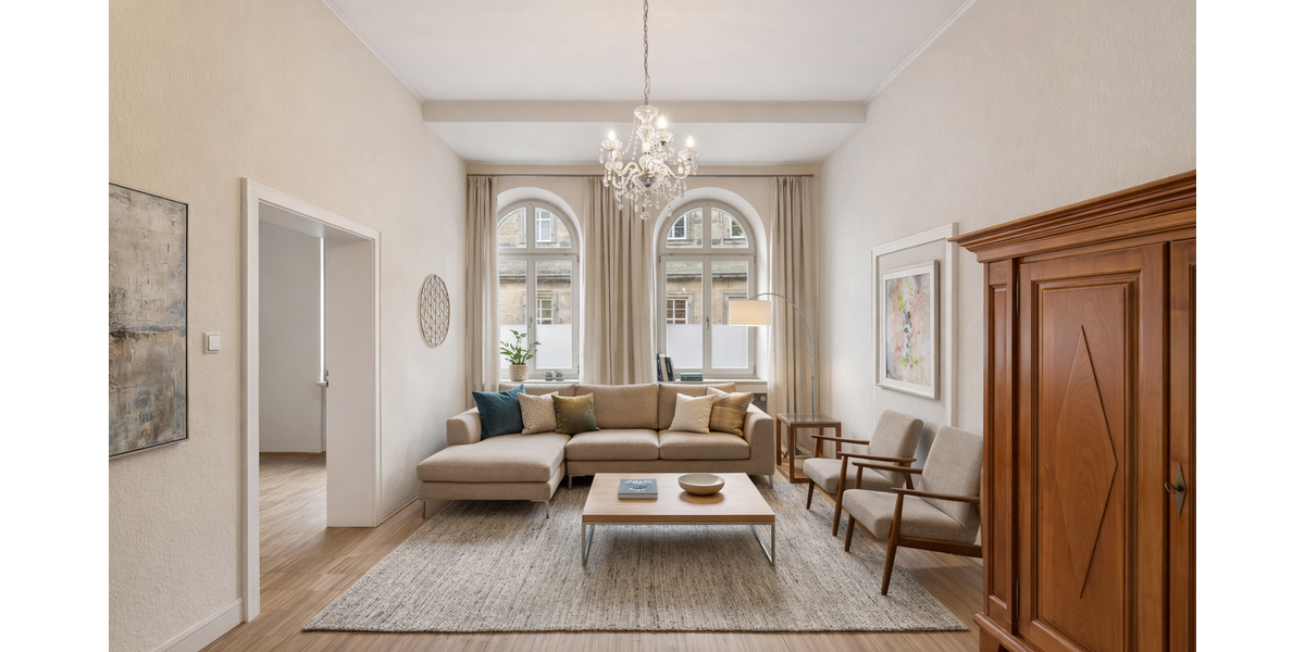 Etagenwohnung Bayreuth City - 3 Zimmer, 83 m&sup2;, 294.000&euro; | Angebot:25340070