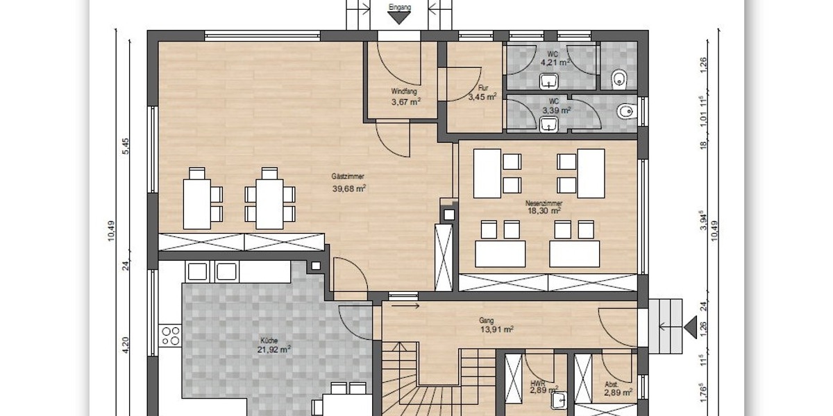 Wohnhaus mit ehemaliger Gastwirtschaft und Scheune in Leups bei Pegnitz zu verkaufen. - Zweifamilienhaus Pegnitz | Angebot:27082967