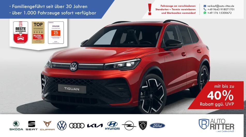 VW Tiguan 8.000 km 42.290 &euro; Eschenbach 92676