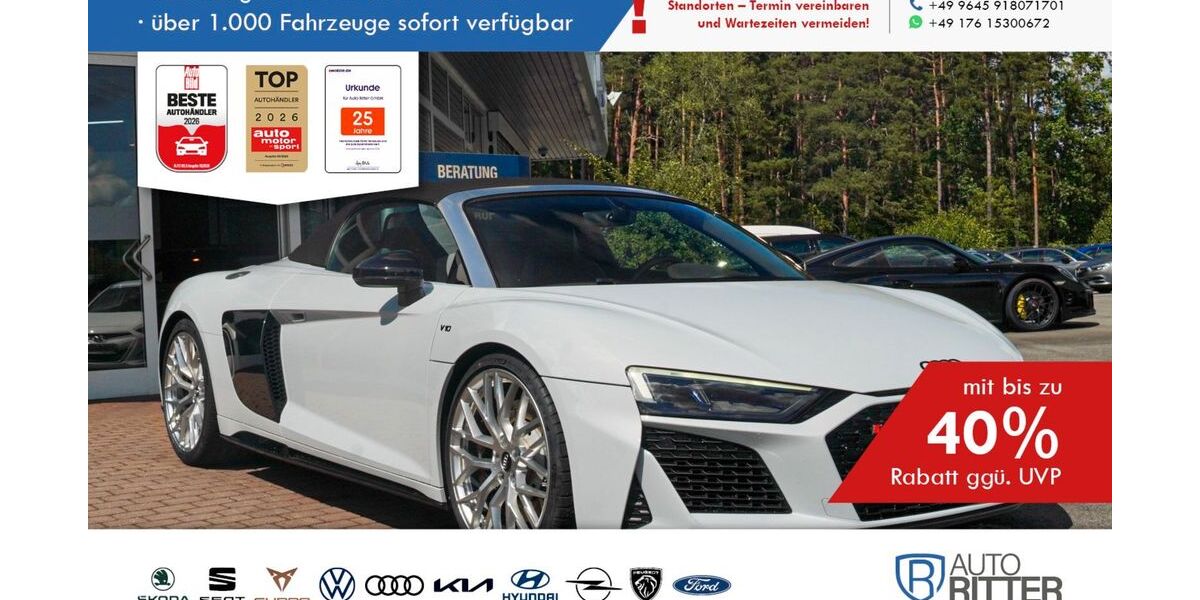 Audi R8 42.800 km 129.911 &euro; Eschenbach 92676
