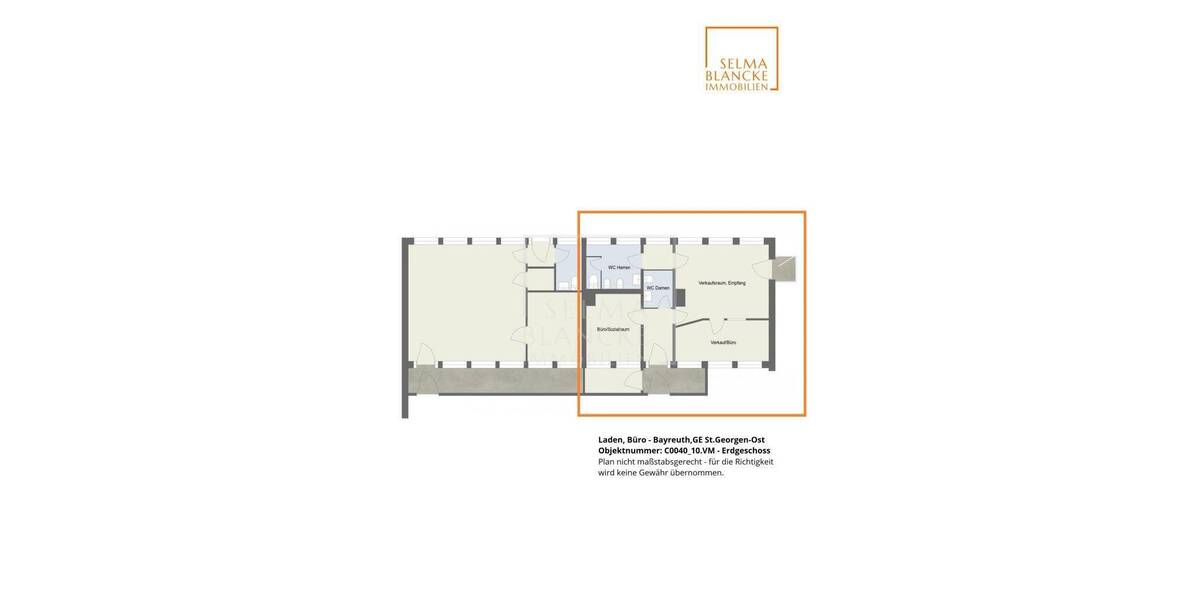 Gewerbeobjekt Bayreuth Industriegebiet - 3 Zimmer, 625&euro; | Angebot:25675576