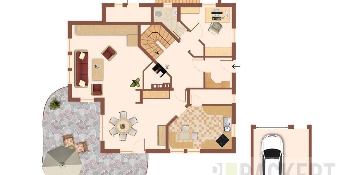 Einfamilienhaus Speichersdorf - 6 Zimmer, 183 m&sup2;, 499.000&euro; | Angebot:25669763