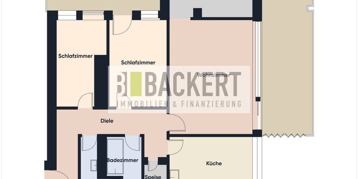 Etagenwohnung Kulmbach / Petzmannsberg Petzmannsberg - 3 Zimmer, 95 m&sup2;, 219.000&euro; | Angebot:25662163