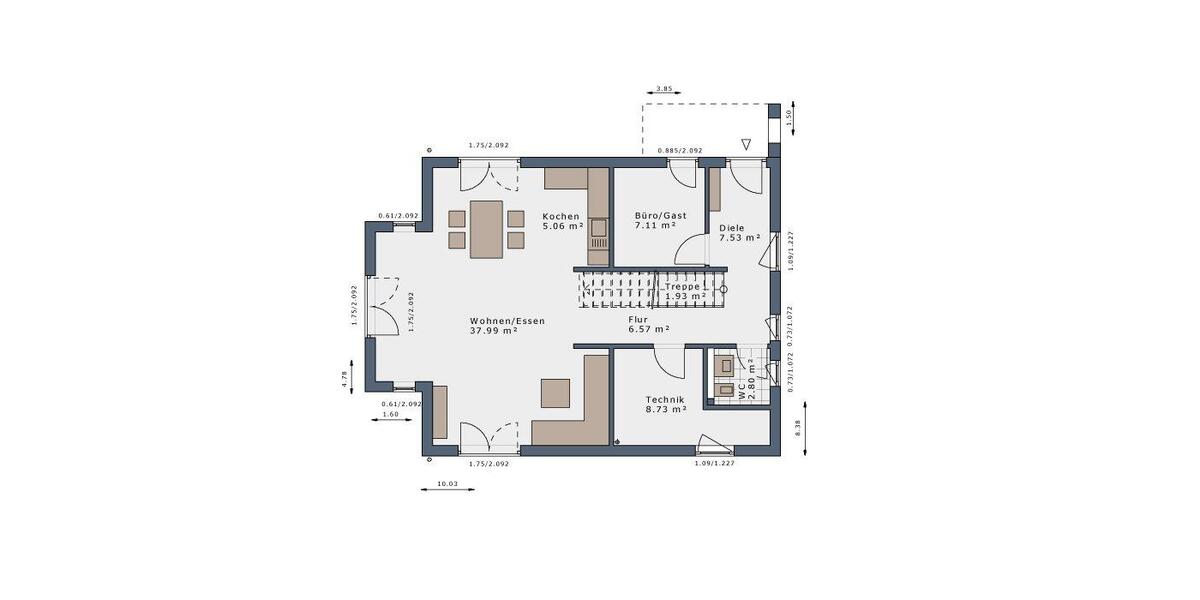 Einfamilienhaus Kupferberg - 5 Zimmer, 140 m&sup2;, 1.500&euro; | Angebot:24610391